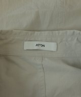 ATON（エイトン）カジュアルシャツ グレー サイズ:04(XL位) メンズ/2200649691067