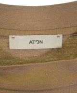 ATON（エイトン）Tシャツ・カットソー ベージュ サイズ:4(XL位) メンズ/2200649748082