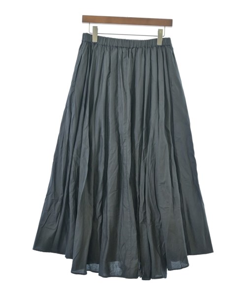 ATON（エイトン）ロング・マキシ丈スカート グレー サイズ:2(M位) レディース/2200650077072