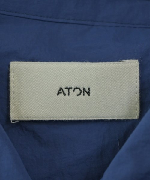 ATON（エイトン）カバーオール 青 サイズ:6(XL位) メンズ/2200651203029