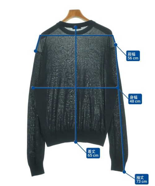 ATON（エイトン）ニット・セーター 紺 サイズ:02(S位) メンズ/2200651203036