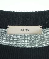 ATON（エイトン）ニット・セーター 紺 サイズ:02(S位) メンズ/2200651203036