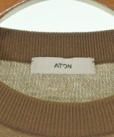 ATON（エイトン）ニット・セーター 茶 サイズ:02(S位) メンズ/2200651203043