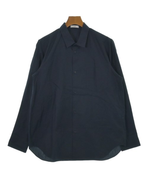 ATON(エイトン)カジュアルシャツ 紺 サイズ:4(XL位)/2200651203050