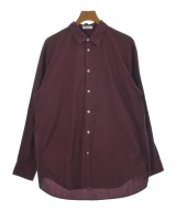 ATON（エイトン）カジュアルシャツ 赤 サイズ:4(XL位) メンズ/2200651203074