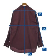 ATON（エイトン）カジュアルシャツ 赤 サイズ:4(XL位) メンズ/2200651203074