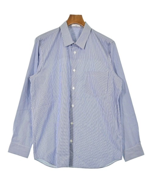 ATON(エイトン)カジュアルシャツ 青 サイズ:4(XL位)/2200651203081
