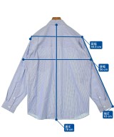 ATON（エイトン）カジュアルシャツ 青 サイズ:4(XL位) メンズ/2200651203081