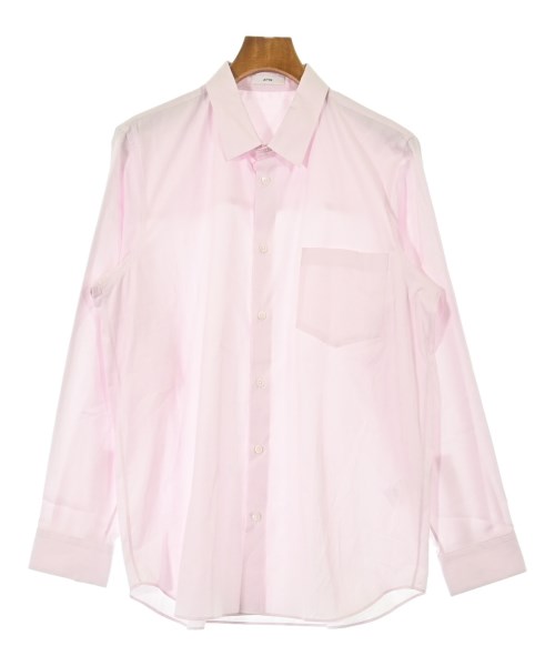 ATON(エイトン)カジュアルシャツ ピンク サイズ:4(XL位)/2200651203098