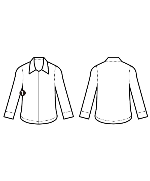 ATON（エイトン）カジュアルシャツ 青 サイズ:2(M位) メンズ/2200651203104