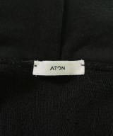 ATON（エイトン）パーカー 黒 サイズ:04(M位) メンズ/2200651279062