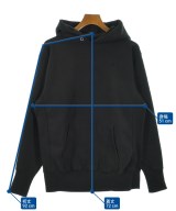 ATON（エイトン）パーカー 黒 サイズ:04(M位) メンズ/2200651279062