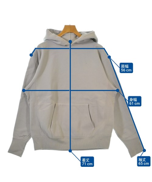 ATON（エイトン）パーカー グレー サイズ:06(XXL位) メンズ/2200637858038