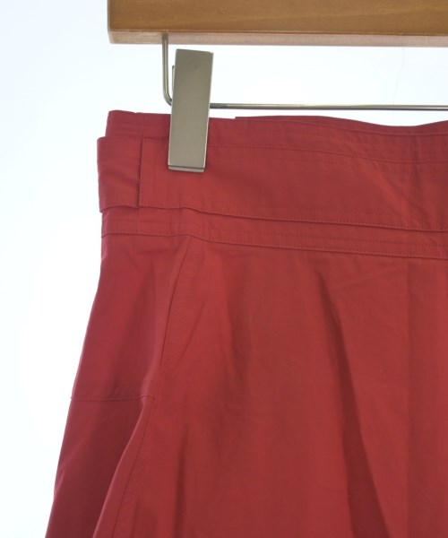 ATON（エイトン）ロング・マキシ丈スカート 赤 サイズ:2(M位) レディース/2200643117112