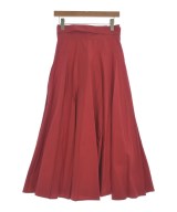 ATON（エイトン）ロング・マキシ丈スカート 赤 サイズ:2(M位) レディース/2200643117112