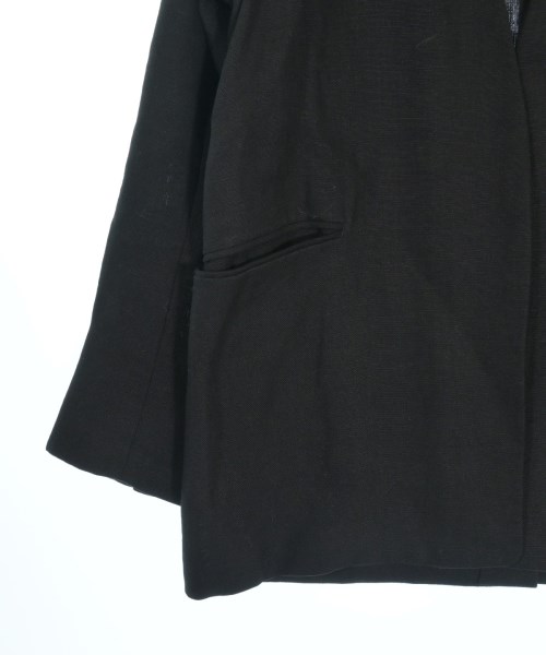 ATON（エイトン）ノーカラージャケット 紺 サイズ:2(M位) レディース/2200652027037