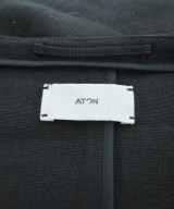 ATON（エイトン）ノーカラージャケット 紺 サイズ:2(M位) レディース/2200652027037