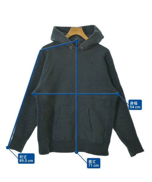 ATON（エイトン）パーカー グレー サイズ:06(XXL位) メンズ/2200652423143