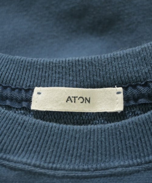ATON（エイトン）スウェット 青 サイズ:00(XS位) レディース/2200646192017