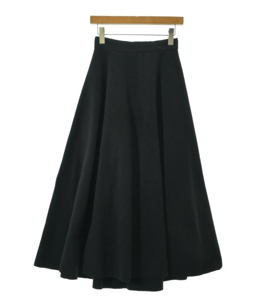 ATON(エイトン)ロング・マキシ丈スカート 黒 サイズ:1(S位)/2200652477016