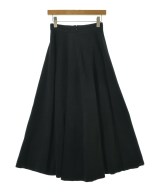 ATON（エイトン）ロング・マキシ丈スカート 黒 サイズ:1(S位) レディース/2200652477016