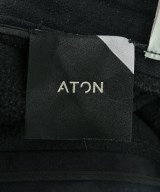 ATON（エイトン）ロング・マキシ丈スカート 黒 サイズ:1(S位) レディース/2200652477016