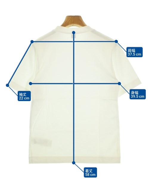 ATON（エイトン）Tシャツ・カットソー 白 サイズ:00(XXS位) レディース/2200645934052