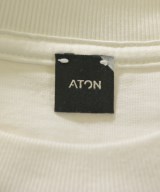 ATON（エイトン）Tシャツ・カットソー 白 サイズ:00(XXS位) レディース/2200645934052