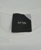 ATON（エイトン）Tシャツ・カットソー 白 サイズ:02(M位) レディース/2200649991051