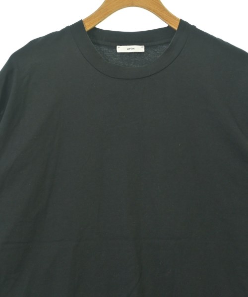ATON（エイトン）Tシャツ・カットソー 黒 サイズ:04(XL位) メンズ/2200653986029