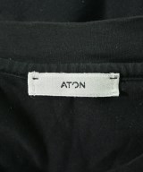 ATON（エイトン）Tシャツ・カットソー 黒 サイズ:04(XL位) メンズ/2200653986029