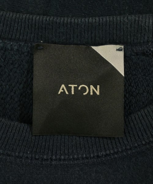 ATON（エイトン）スウェット 紺 サイズ:06(XL位) メンズ/2200700016136