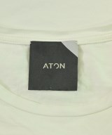 ATON（エイトン）Tシャツ・カットソー 白 サイズ:02(M位) レディース/2200701670191