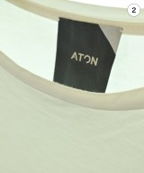 ATON（エイトン）Tシャツ・カットソー 白 サイズ:02(M位) レディース/2200701670191