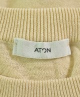 ATON（エイトン）ニット・セーター ベージュ サイズ:2(M位) レディース/2200700348053