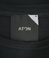 ATON（エイトン）Tシャツ・カットソー 黒 サイズ:04(M位) メンズ/2200702924019
