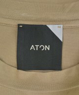 ATON（エイトン）Tシャツ・カットソー ベージュ サイズ:02(S位) メンズ/2200702924026