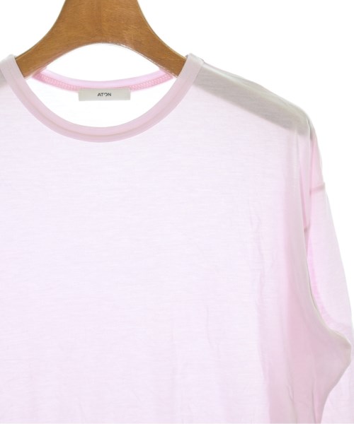 ATON（エイトン）Tシャツ・カットソー ピンク サイズ:2(M位) レディース/2200703333025