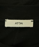 ATON（エイトン）Tシャツ・カットソー 黒 サイズ:1(S位) レディース/2200703333032