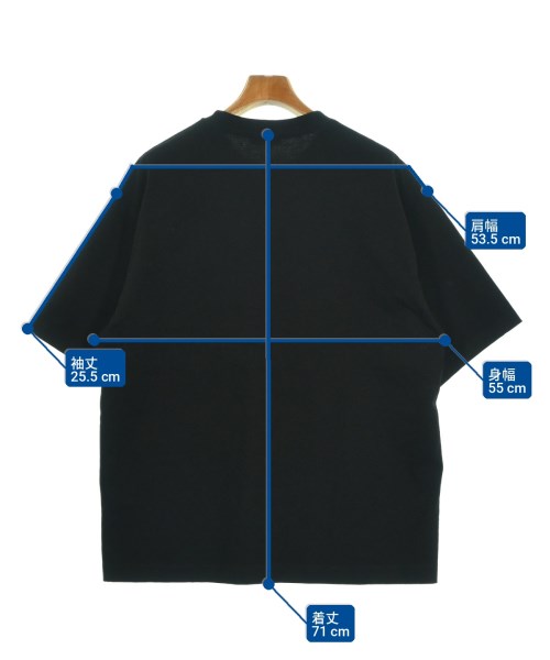 ATON（エイトン）Tシャツ・カットソー 黒 サイズ:4(XL位) メンズ/2200687576043