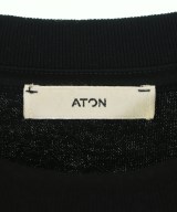 ATON（エイトン）Tシャツ・カットソー 黒 サイズ:4(XL位) メンズ/2200687576043