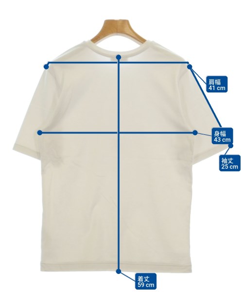 ATON（エイトン）Tシャツ・カットソー 白 サイズ:02(M位) レディース/2200687576135