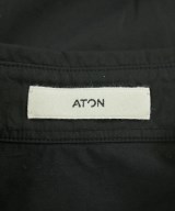 ATON（エイトン）カジュアルシャツ 黒 サイズ:4(XL位) メンズ/2200704294035