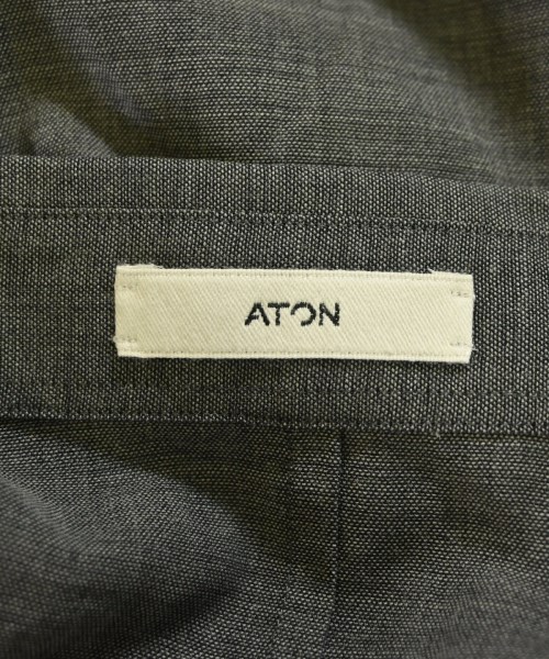 ATON（エイトン）カジュアルシャツ グレー サイズ:2(M位) メンズ/2200704294080