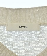 ATON（エイトン）ニット・セーター グレー サイズ:02(M位) メンズ/2200704294097