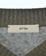 ATON（エイトン）ニット・セーター グレー サイズ:02(M位) メンズ/2200704294103