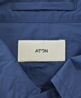 ATON（エイトン）ステンカラーコート 紺 サイズ:2(M位) メンズ/2200704294134