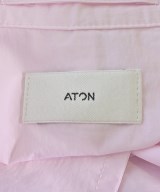 ATON（エイトン）ステンカラーコート ピンク サイズ:2(M位) メンズ/2200704294158