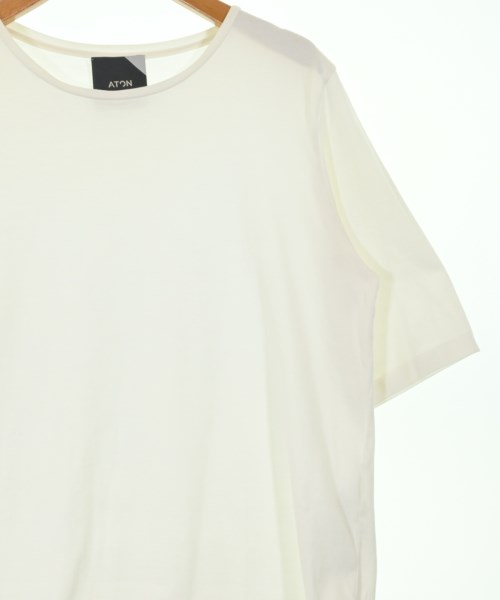 ATON（エイトン）Tシャツ・カットソー 白 サイズ:02(M位) レディース/2200703452078