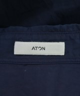 ATON（エイトン）カジュアルシャツ 紺 サイズ:04(XL位) メンズ/2200705996037